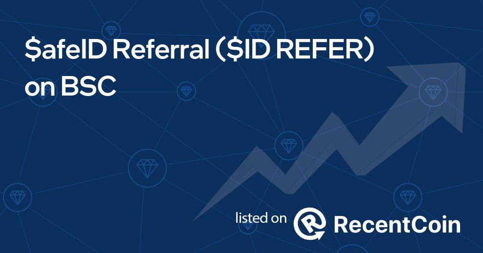 $ID REFER coin