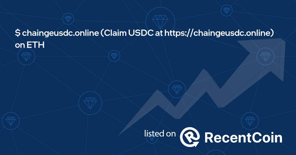 Claim USDC at https://chaingeusdc.online coin