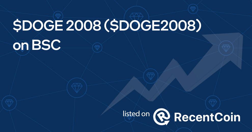 $DOGE2008 coin