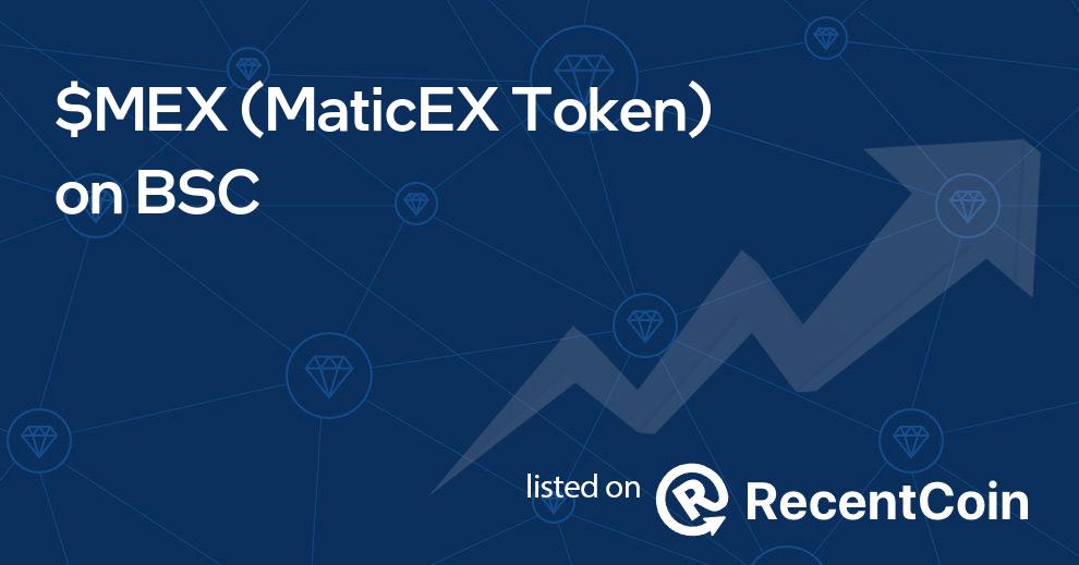 MaticEX Token coin