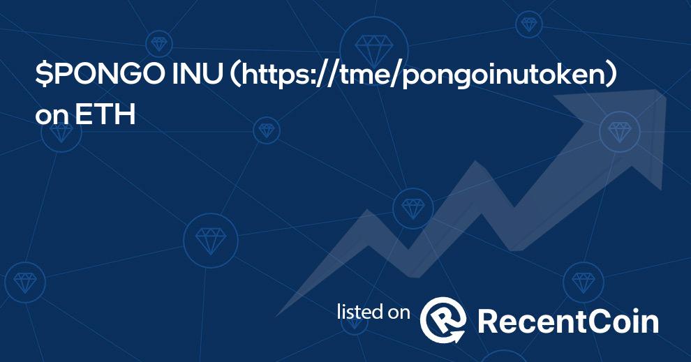 https://tme/pongoinutoken coin