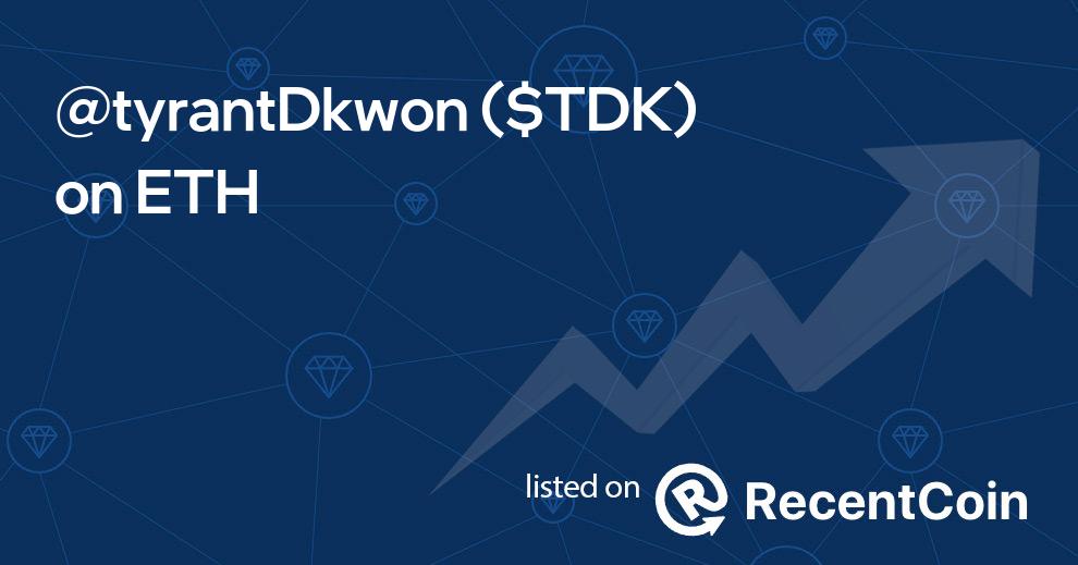 $TDK coin