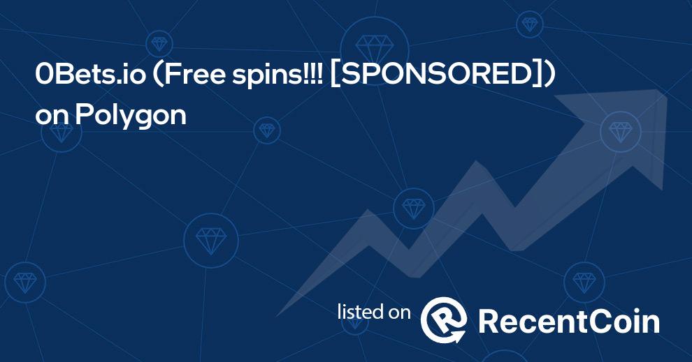 Free spins!!! [SPONSORED] coin