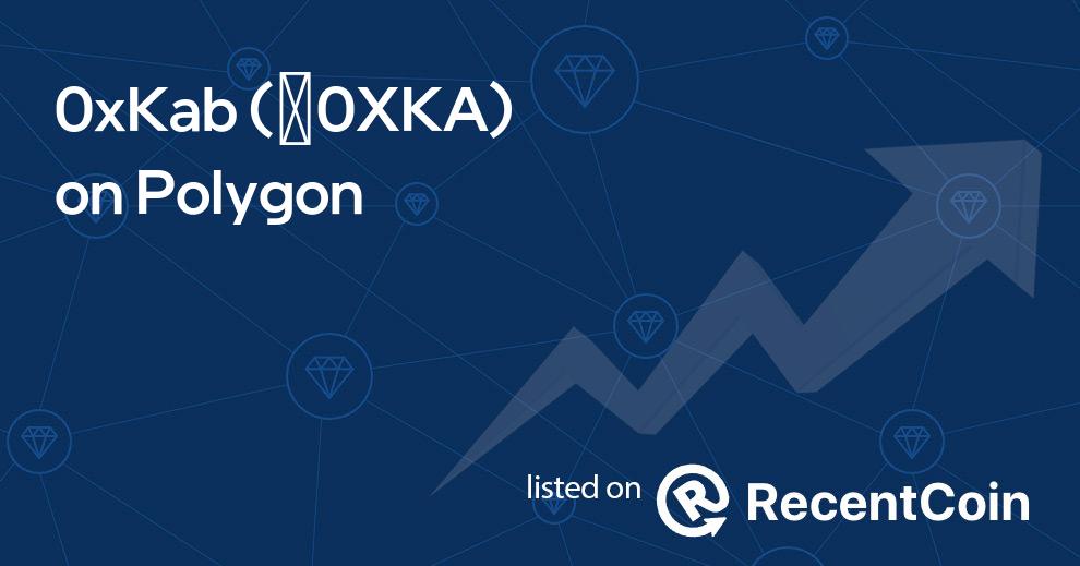 ✺0XKA coin