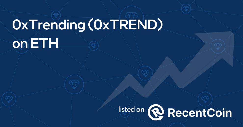 0xTREND coin