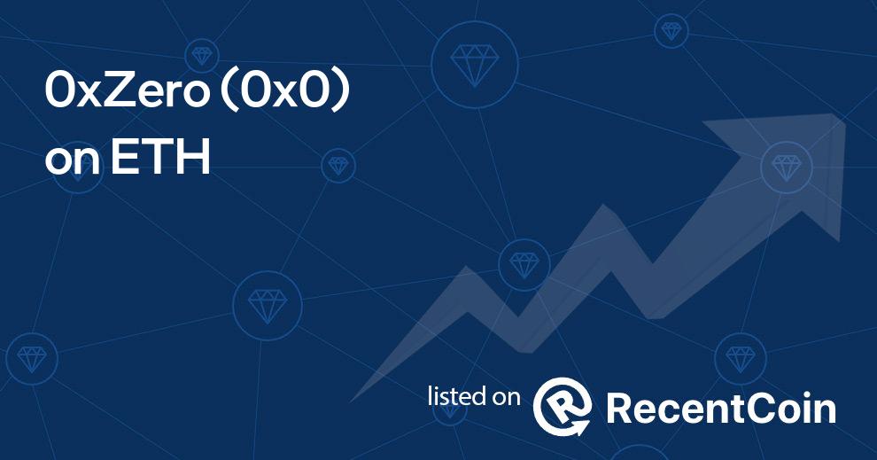 0x0 coin