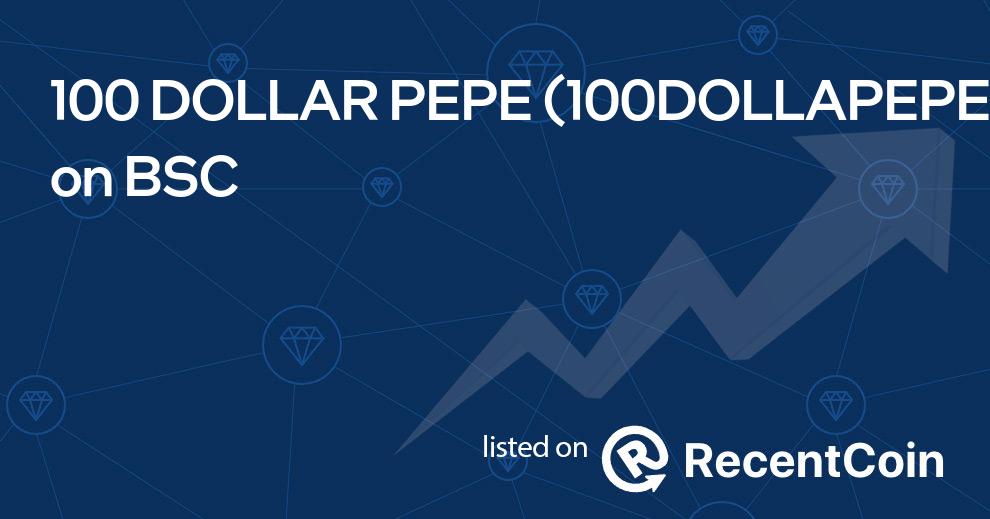 100DOLLAPEPE coin