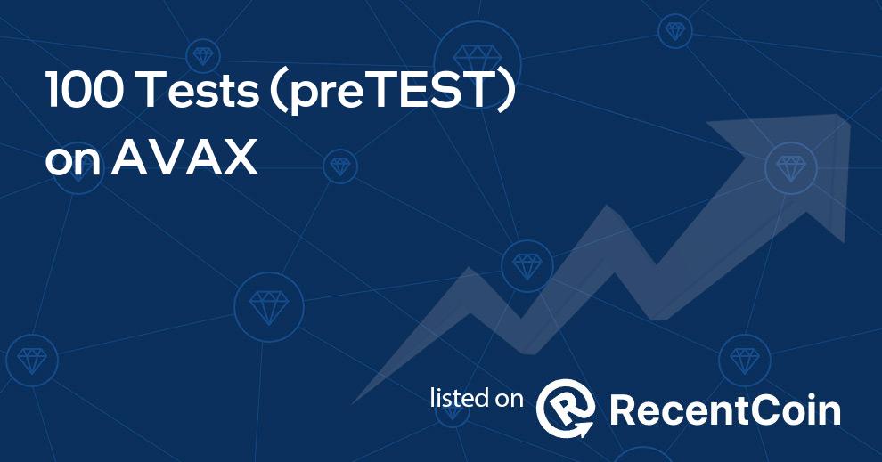 preTEST coin