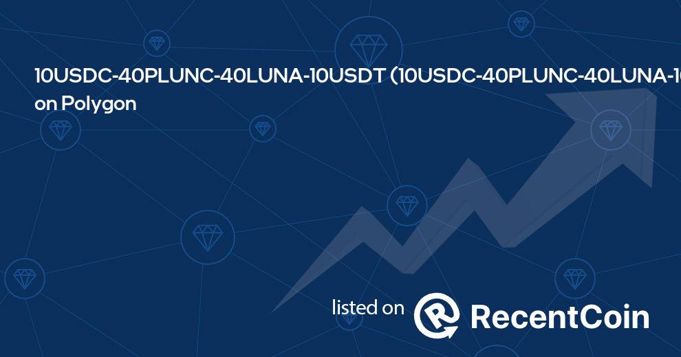 10USDC-40PLUNC-40LUNA-10USDT coin