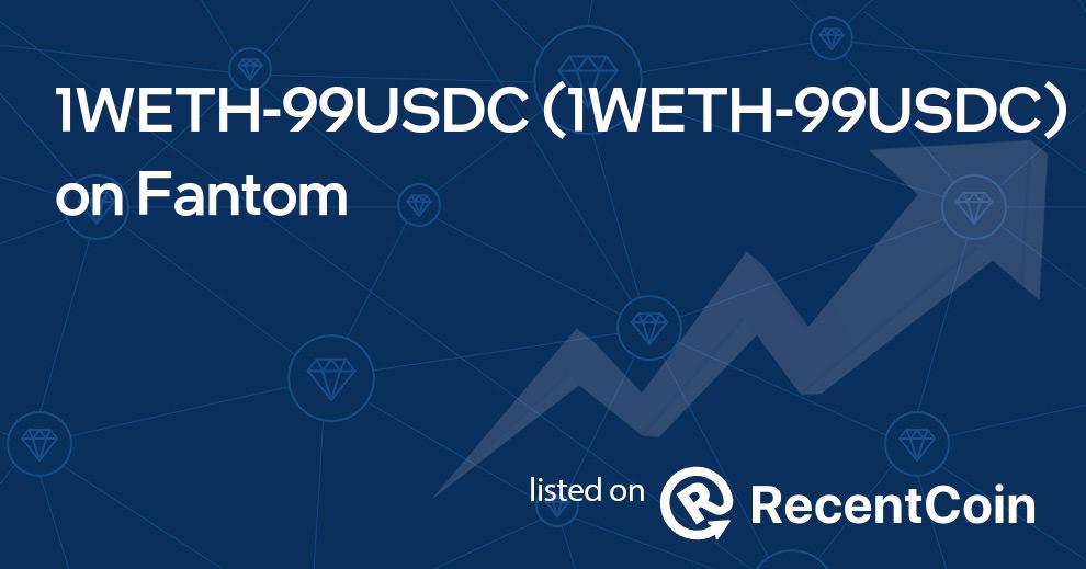 1WETH-99USDC coin