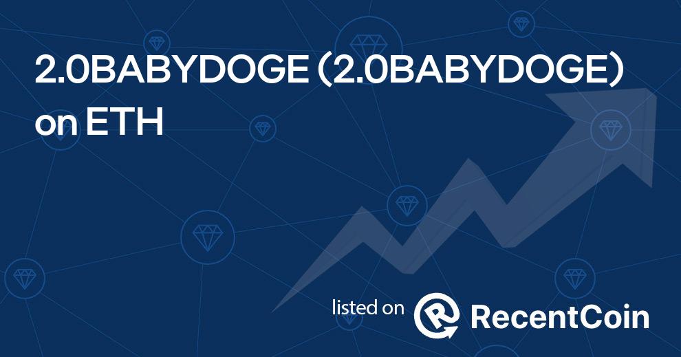 2.0BABYDOGE coin