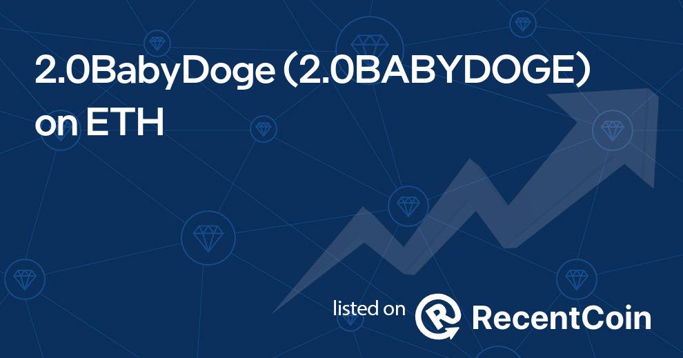 2.0BABYDOGE coin