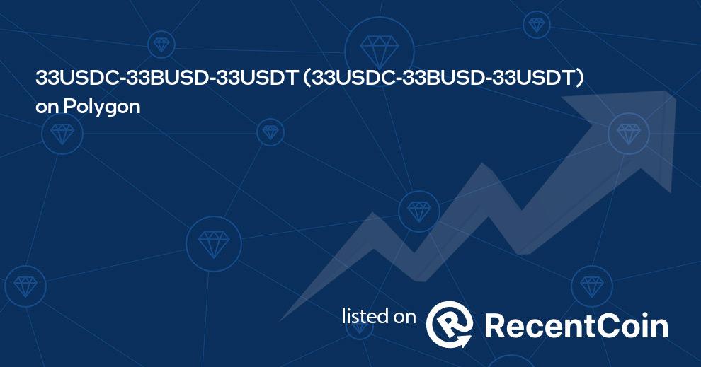 33USDC-33BUSD-33USDT coin