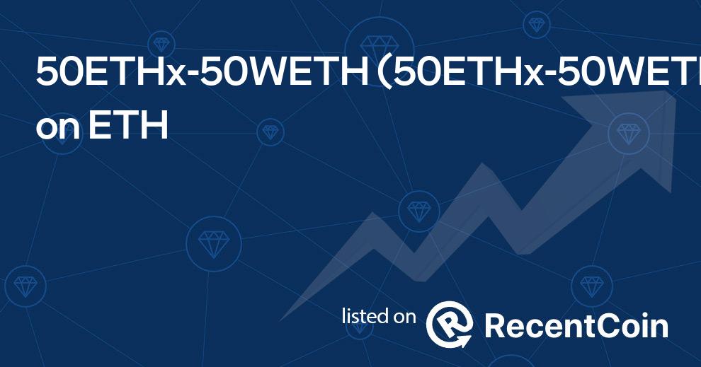 50ETHx-50WETH coin