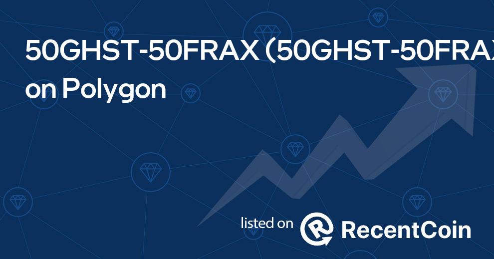 50GHST-50FRAX coin