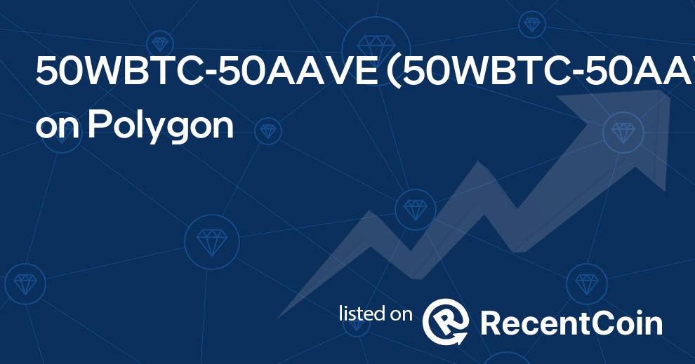 50WBTC-50AAVE coin