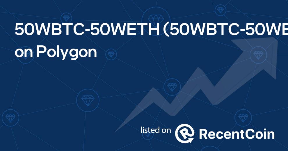 50WBTC-50WETH coin