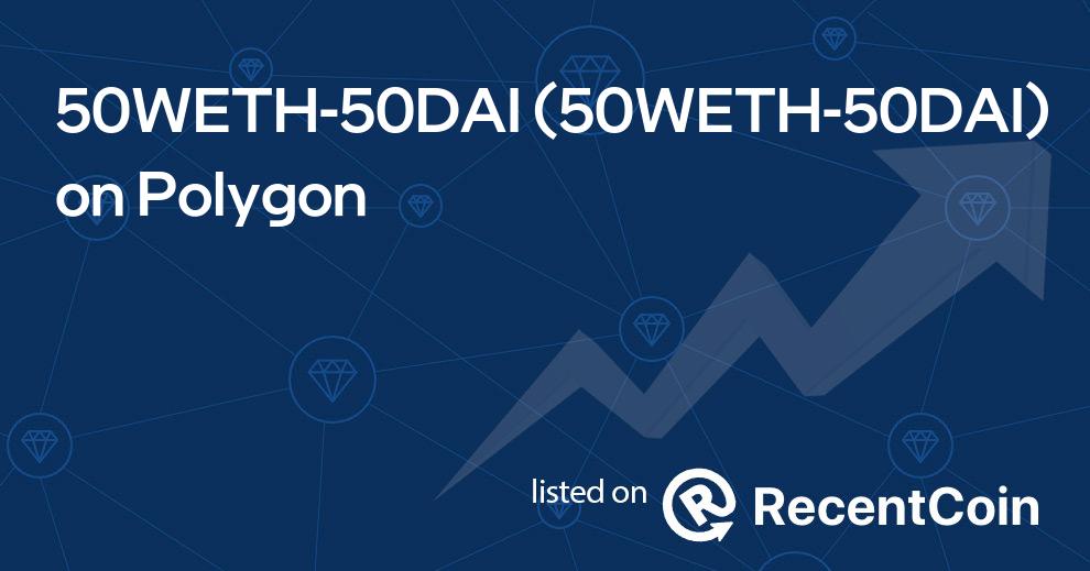 50WETH-50DAI coin