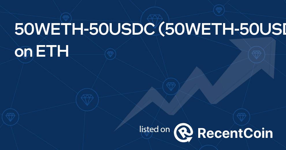 50WETH-50USDC coin