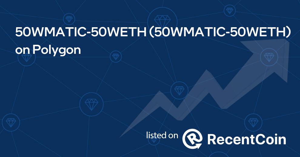 50WMATIC-50WETH coin