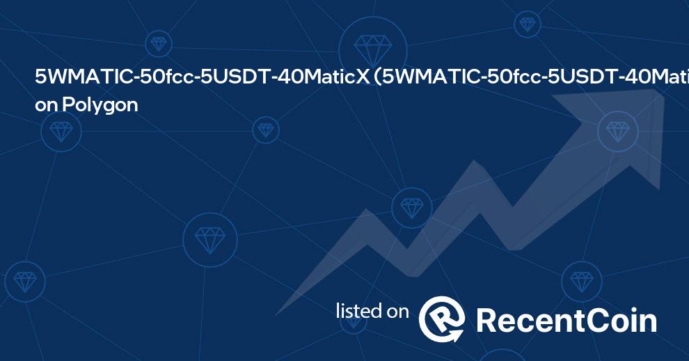 5WMATIC-50fcc-5USDT-40MaticX coin