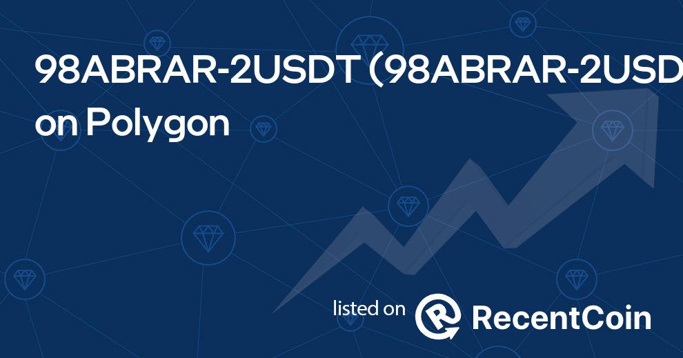 98ABRAR-2USDT coin