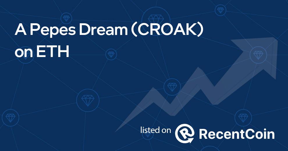 CROAK coin