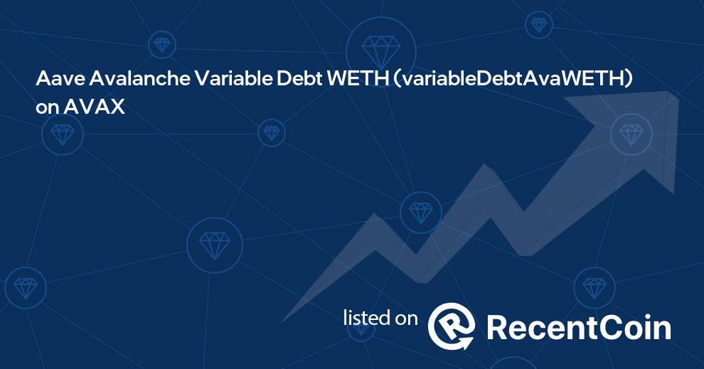 variableDebtAvaWETH coin