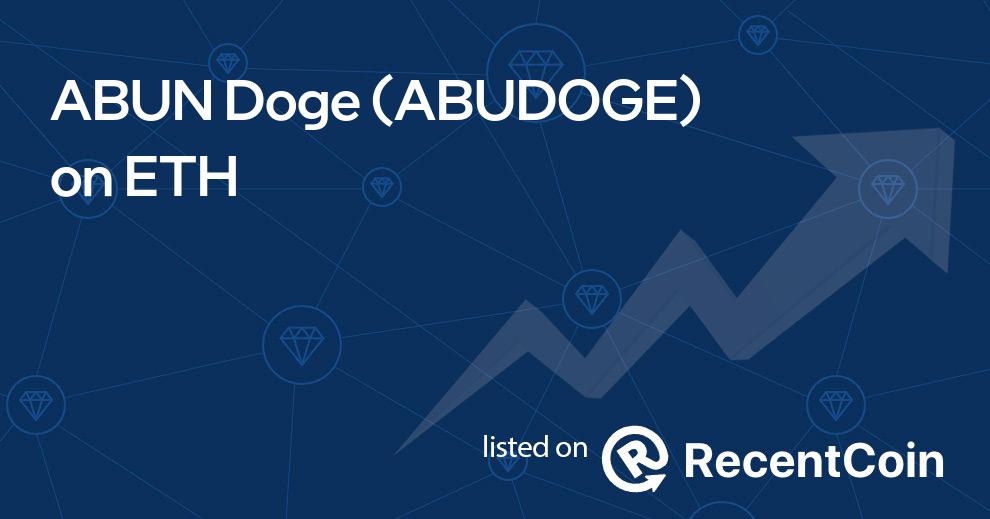 ABUDOGE coin