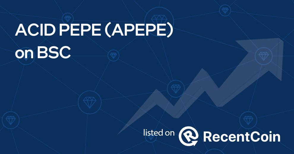 APEPE coin