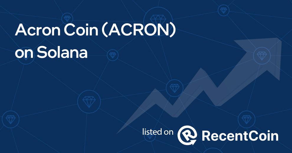 ACRON coin