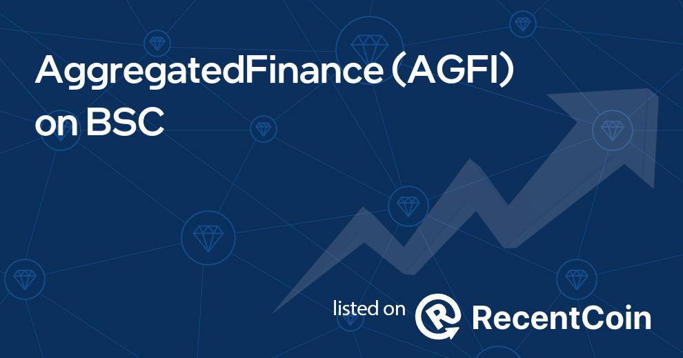 AGFI coin