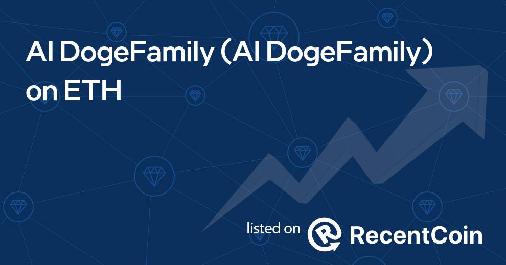 AI DogeFamily coin