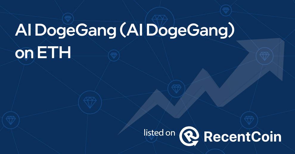 AI DogeGang coin