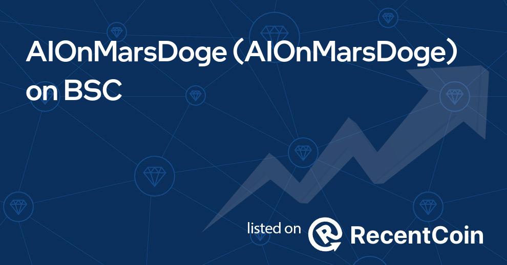 AIOnMarsDoge coin