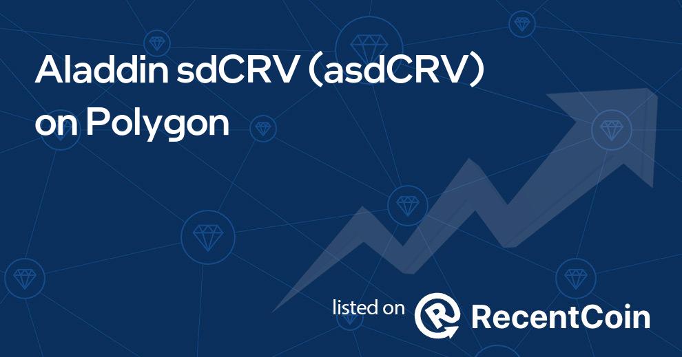 asdCRV coin