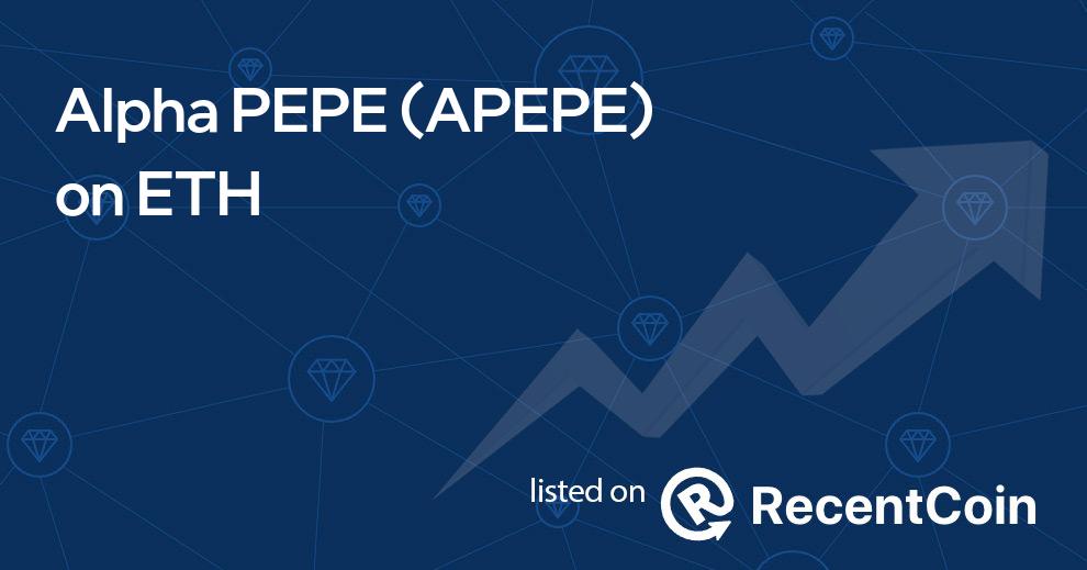 APEPE coin