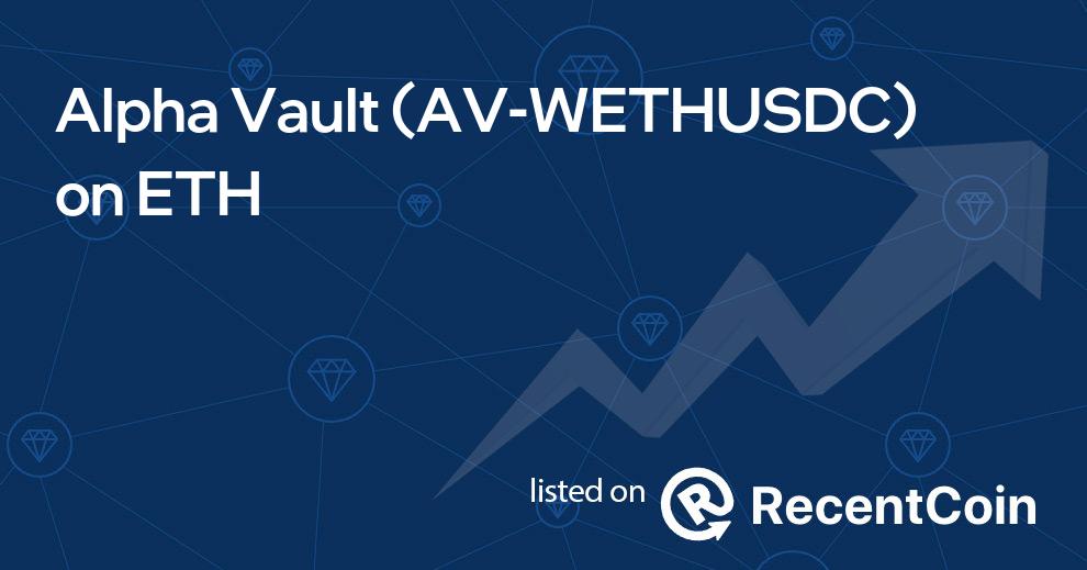 AV-WETHUSDC coin