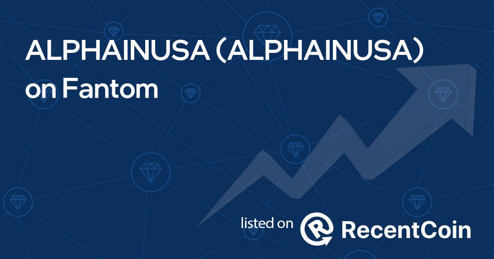 ALPHAINUSA coin