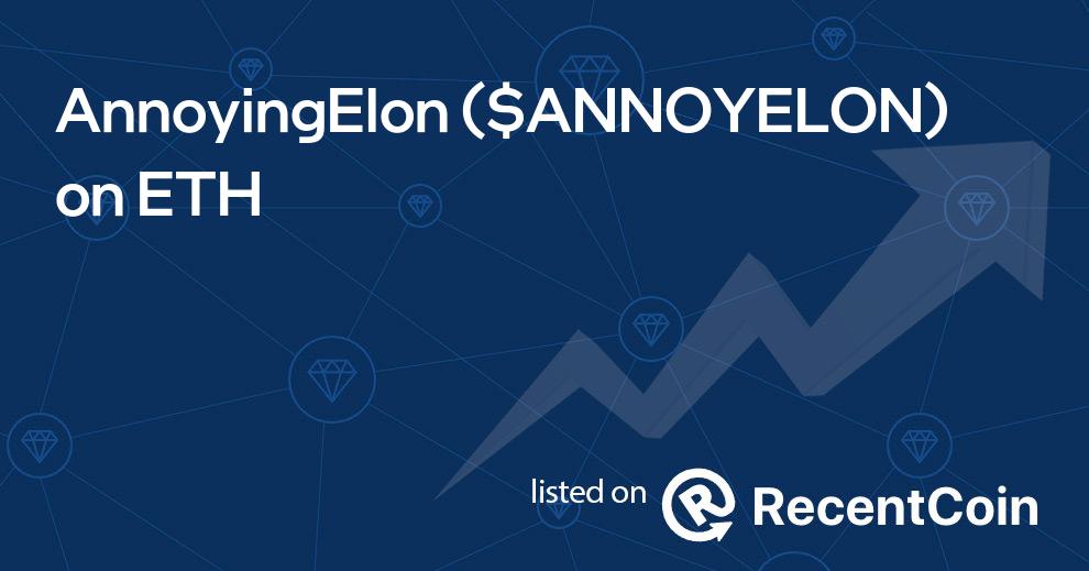 $ANNOYELON coin