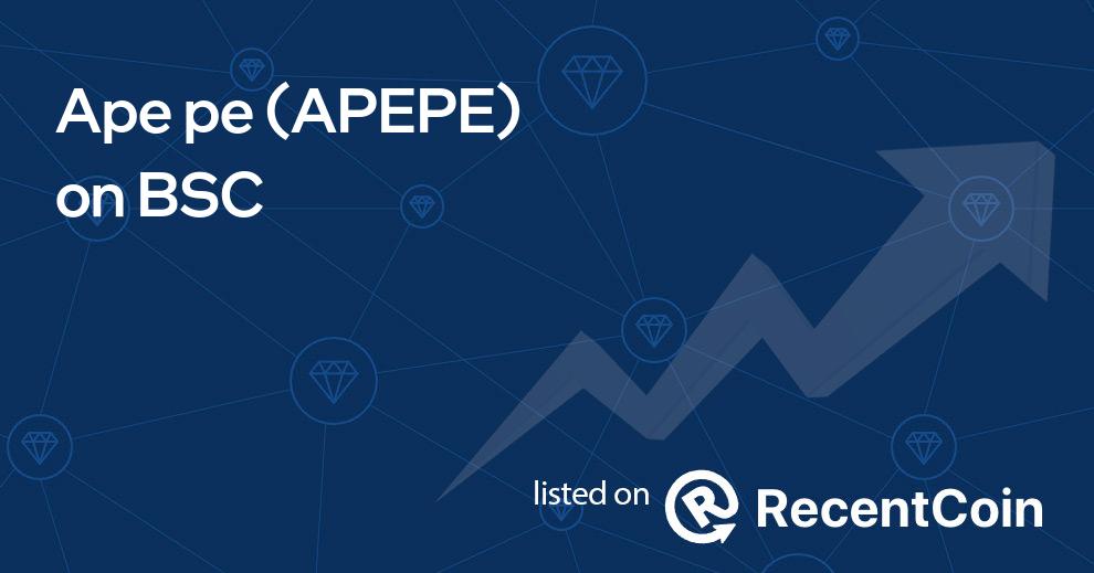 APEPE coin