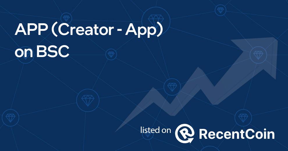 Creator - App coin
