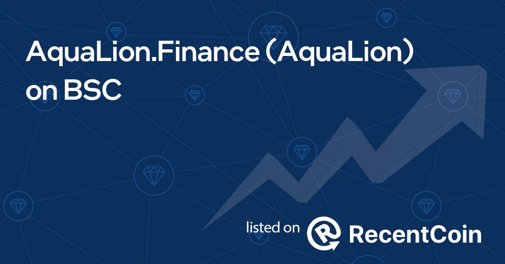 AquaLion coin