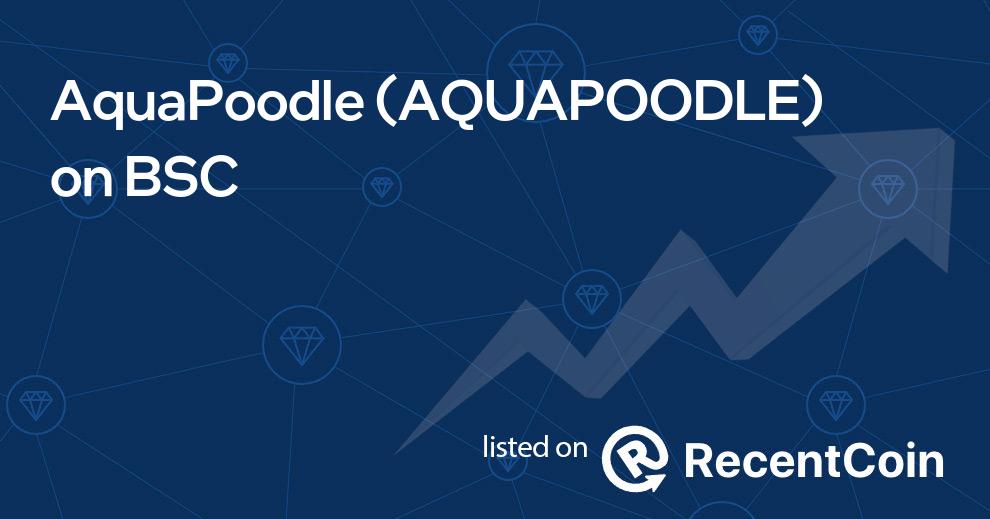 AQUAPOODLE coin