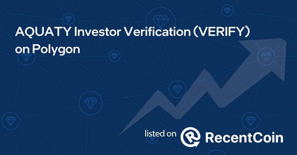 VERIFY coin