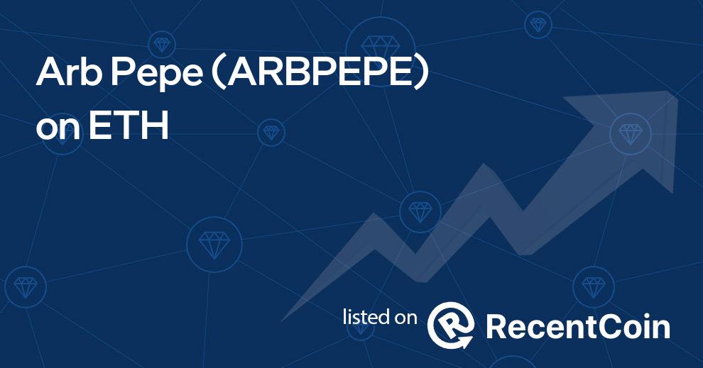 ARBPEPE coin