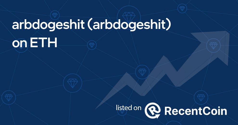 arbdogeshit coin