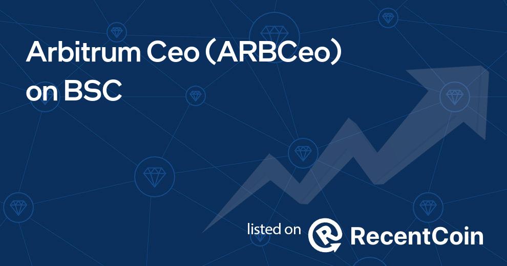 ARBCeo coin