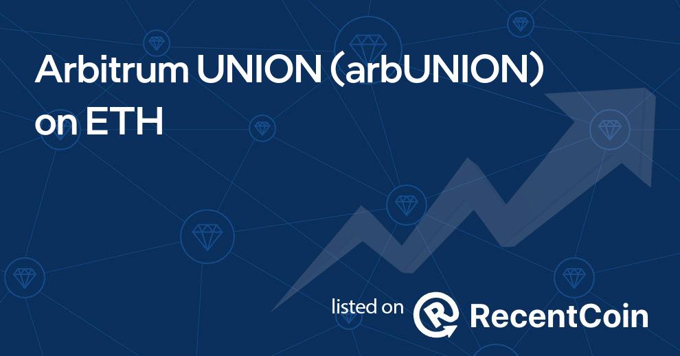 arbUNION coin