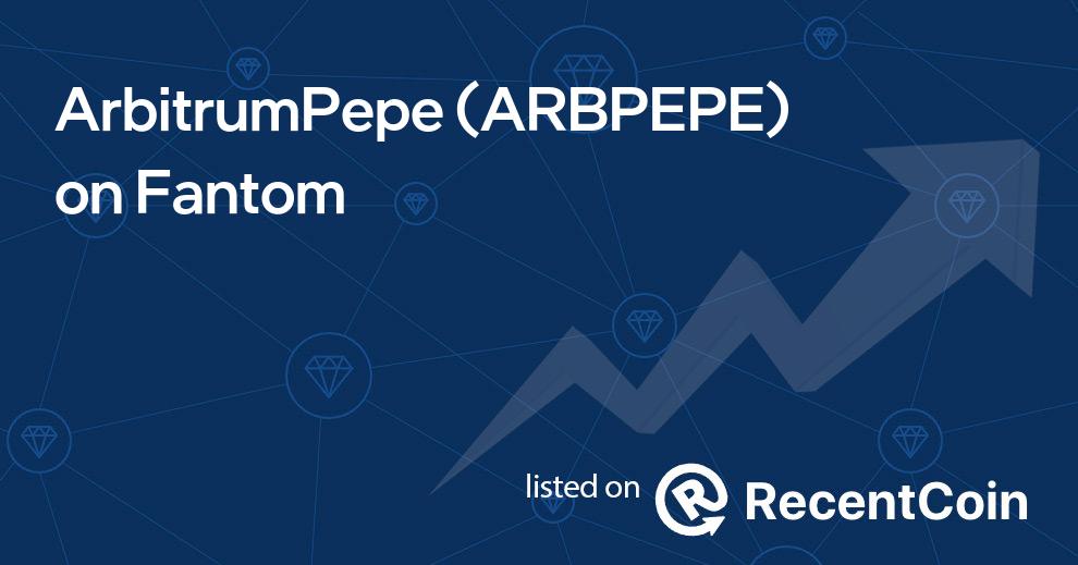 ARBPEPE coin